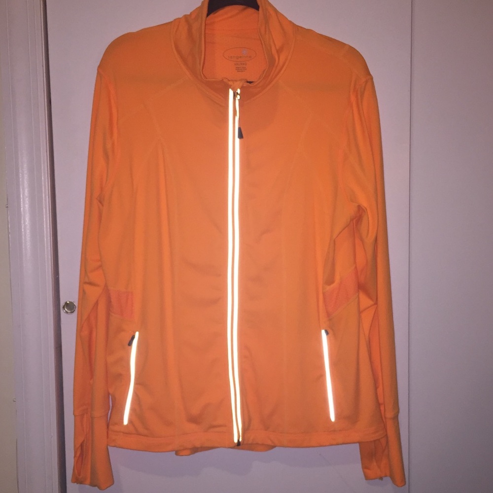 Tangerine Reflective Orange ZipUp